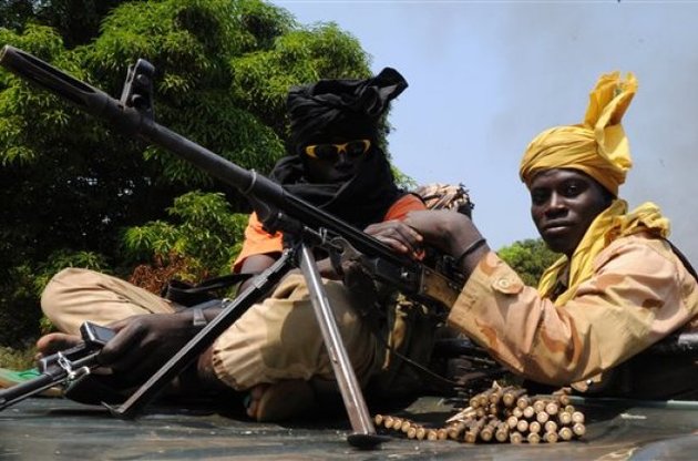 Повстанцы захватили президентский дворец в Центральноафриканской Республике