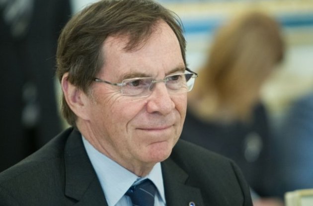 Жан-Клод Міньйон як голова ПАРЄ вперше прибув з візитом в Україну