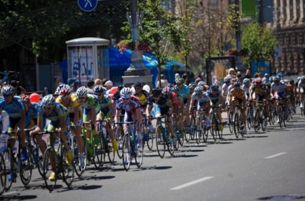 Благодаря международной велогонке в Киеве отремонтируют часть дорог
