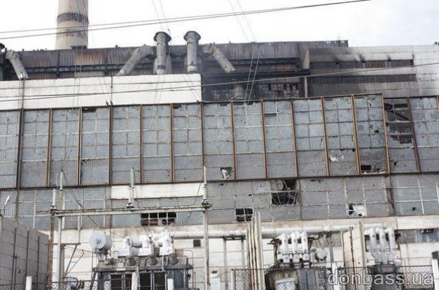 Ущерб от пожара на Углегорской ТЭС составил более 173 млн гривен