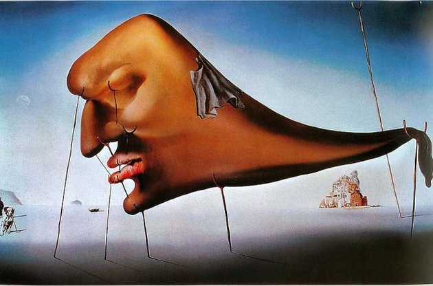 Картина &quot;Сон&quot; Сальвадора Дали