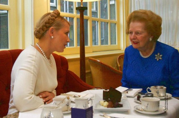 Юлія Тимошенко і Маргарет Тетчер