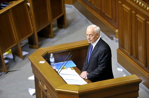 Депутаты зададут Азарову вопросы, а потом рассмотрят его отставку