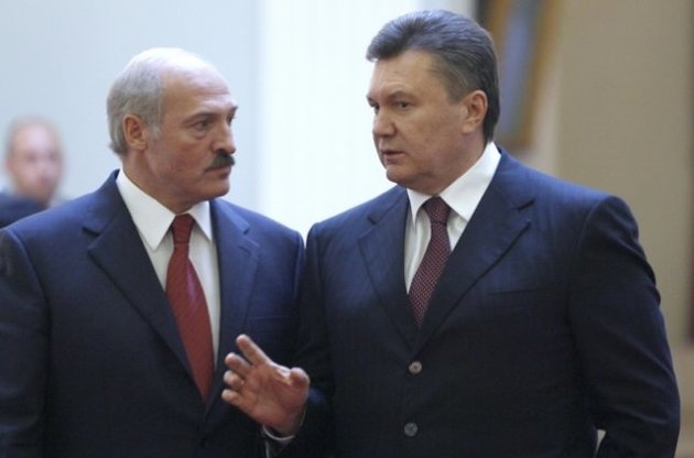 Янукович і Лукашенко обговорили створення громадського руху Білорусі - України - Росії