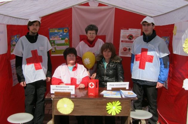 Товариству Червоного Хреста України — 95 років!