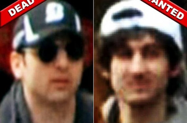 Теракт в Бостоні влаштували брати-чеченці. Один убитий з бомбою на грудях, інший втік