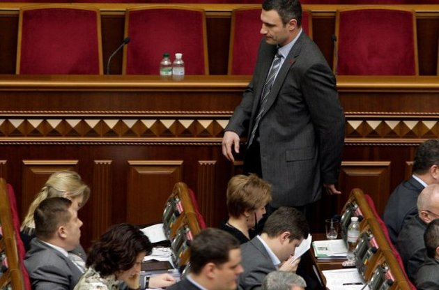 Віталій Кличко і його фракція