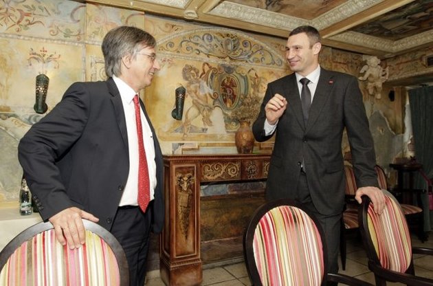 Дирк Бренгельманн и Виталий Кличко