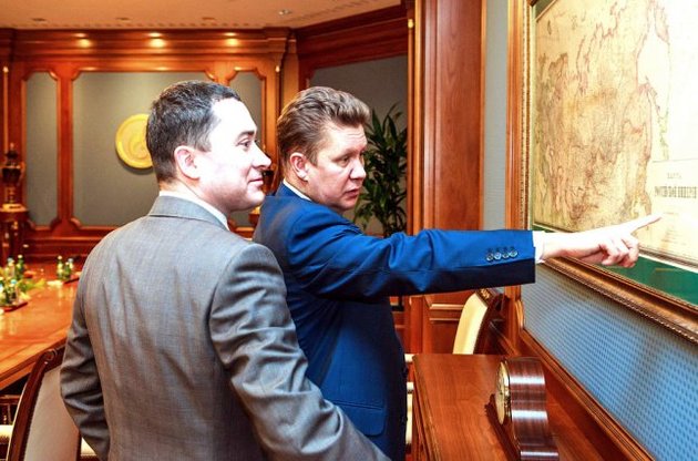 Куприянов и Миллер в офисе в &quot;Газпроме&quot;