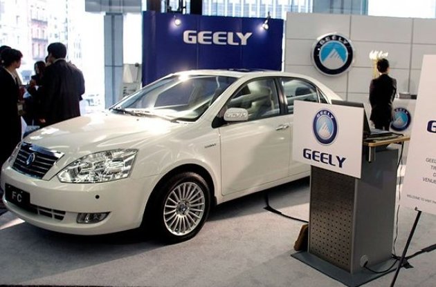 Китайская Geely хочет возобновить сборку авто в Украине