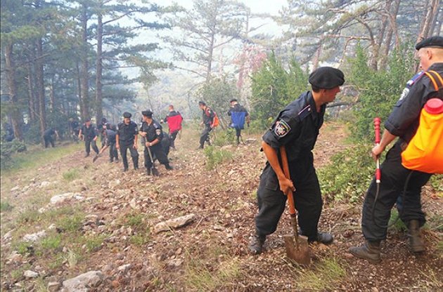 У Криму оголошено четвертий клас пожежонебезпеки