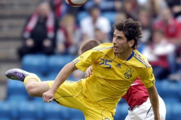 Яковенко в футболке сборной Украины