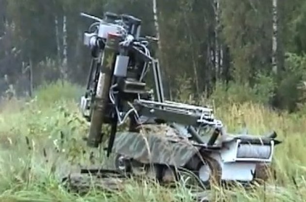 Росія створить лабораторію бойових роботів