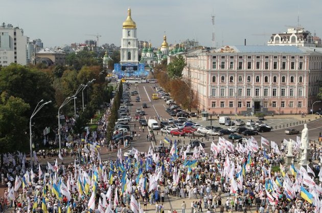 Урочистий об&#039;єднавчий з&#039;їзд відбудеться на Михайлівській площі
