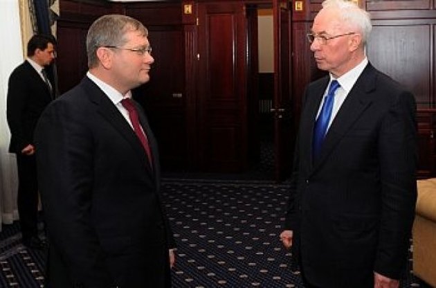 Віце-прем&#039;єр Олександр Вілкул та прем&#039;єр-міністр Микола Азаров