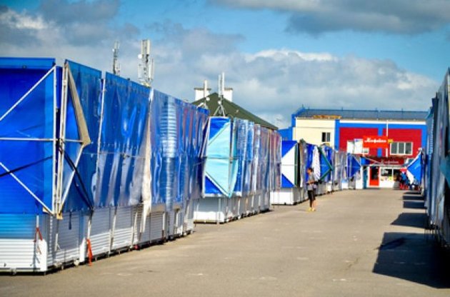 Страйк підприємців на ринку у Ждановичах