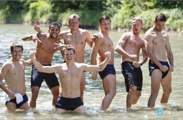 Футболисты &quot;Днепра&quot;, несмотря ни на что выглядят довольными