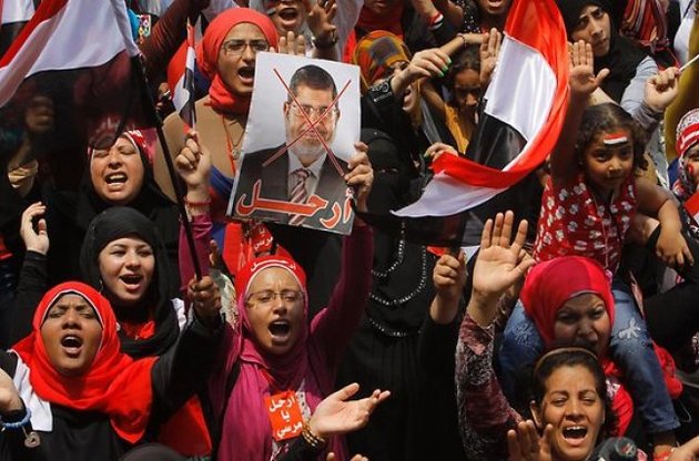 Президент Мурси был отстранен военными от власти в ночь на 4 июля