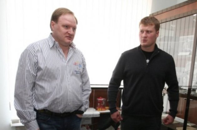 Владимир Хрюнов и Александр Поветкин разошлись