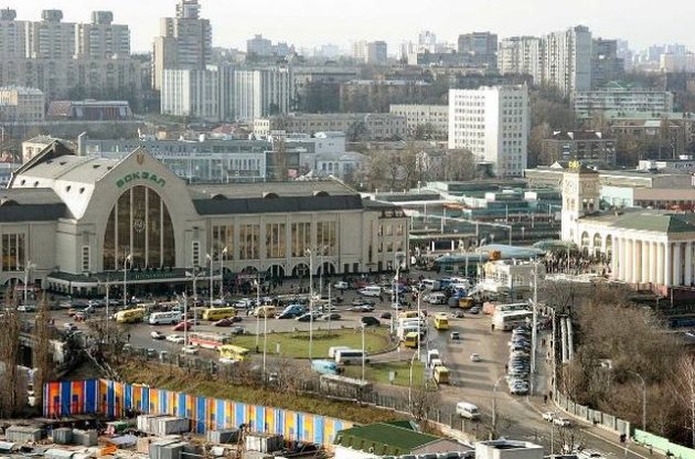 На Привокзальной площади в Киеве устроят тотальную перестройку