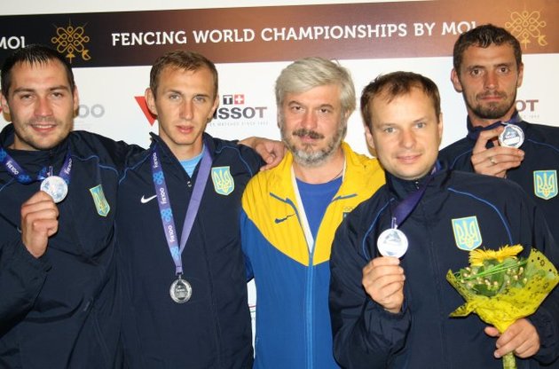 Українські шпажисти завоювали срібло ЧС