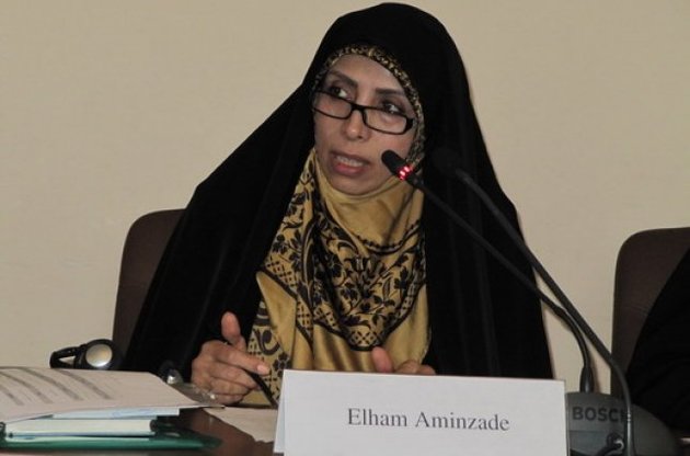 Ельхам Амінзаде стала першою в Ірані жінкою, яка зайняла настільки важливе місце у керівництві країни