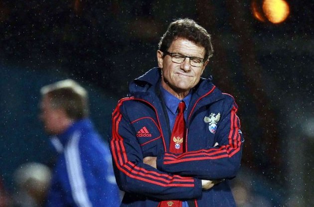 Капелло разочарован действиями россиян