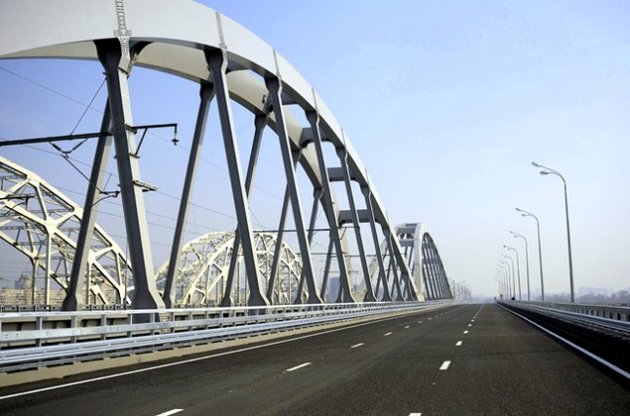 Строительство моста через Днепр в Киеве обойдется в 15 млрд грн
