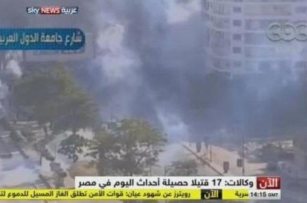 Криваві сутички в Єгипті тривають вже третій день