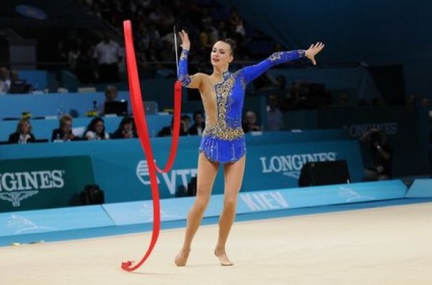 Ганна Різатдінова завершила ЧС з художньої гімнастики в Києві сріблом у багатоборстві