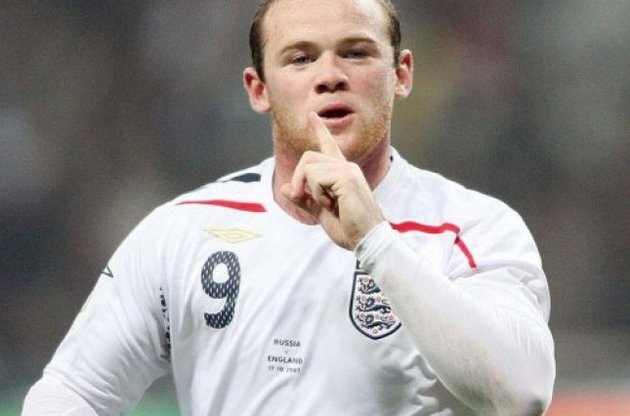 Руни не поможет Англии в матче против Украины