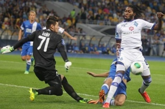 Киевляне лишь один раз удачно прошли оборону днепрян