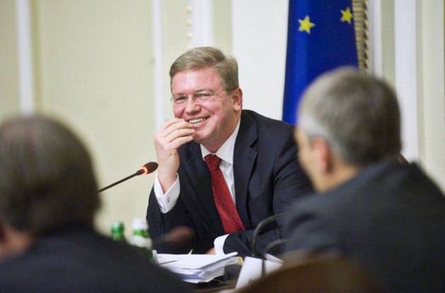 Во время визита Фюле в Киев будет организован национальный &quot;круглый&quot; стол по евроинтеграции