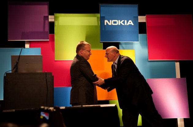 Акції Nokia злетіли на 48% після угоди з Microsoft