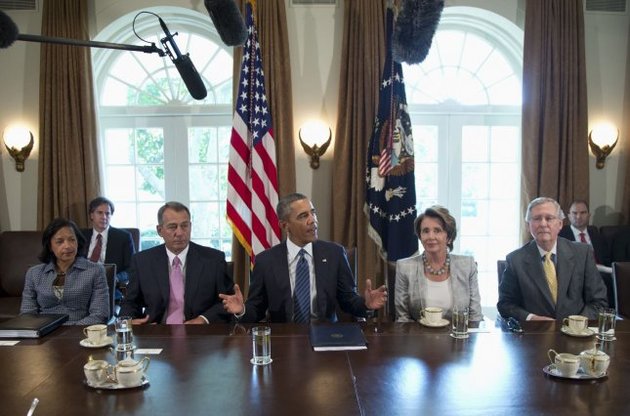 Барак Обама заручился поддержкой лидеров конгресса для военного удара по Сирии