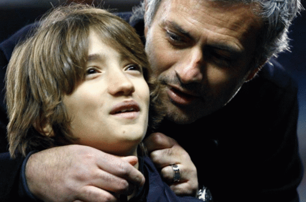 Жозе Моуринью и его сын