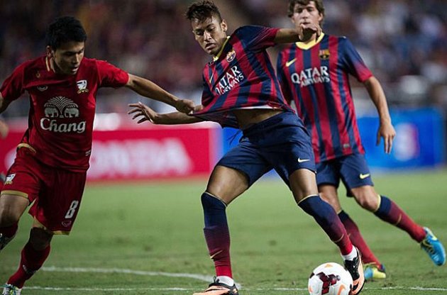 Неймар в &quot;Барселоне&quot; пока не выглядит &quot;качком&quot;