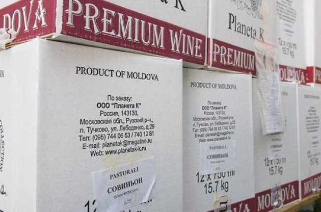 Росія ввела ембарго на постачання вина з Молдови