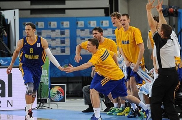 Евробаскет: Украина обыграла Италию и впервые завоевала путевку на чемпионат мира