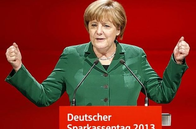 Ангела Меркель очень популярна в Украине