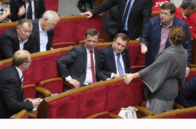 Підтримка опозиційних партій значно вища, ніж у партій, що створили у Раді провладну більшість