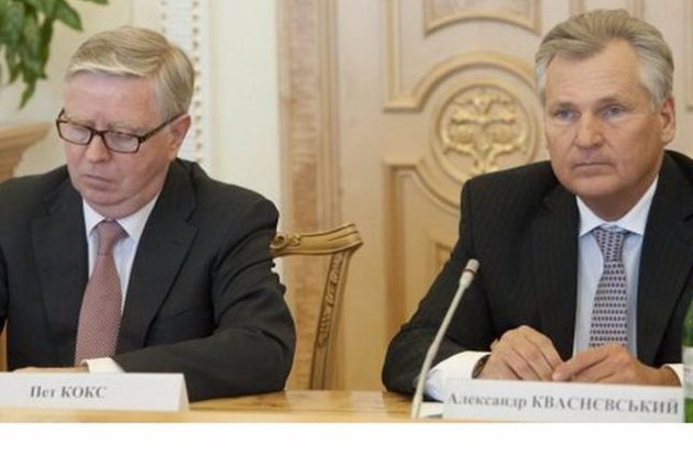 Київ пообіцяв і надалі максимально сприяти місії Кокса-Кваснєвського