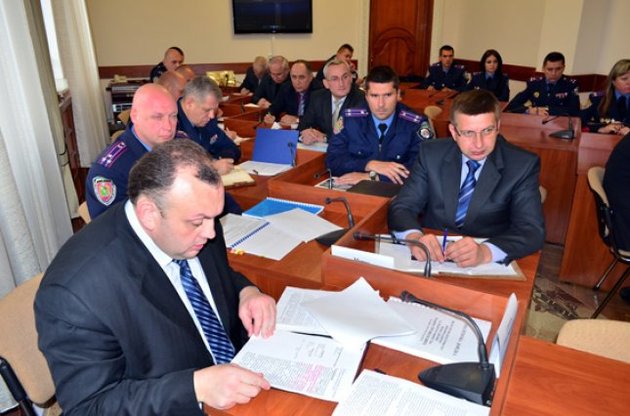 Милицейское совещание в Харькове