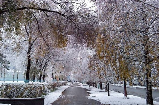 С 25 ноября будет снег