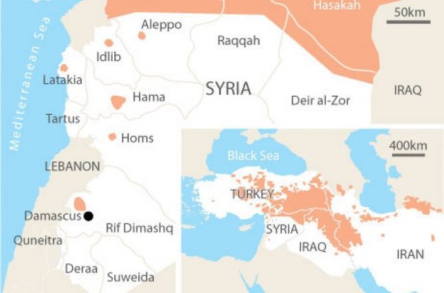 Сирийские курды создали временное правительство