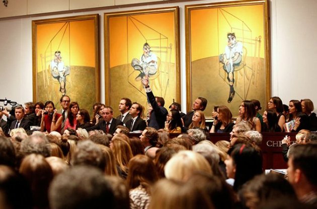 Установлен новый мировой рекорд стоимости картин: триптих Бэкона продан за $ 142 млн
