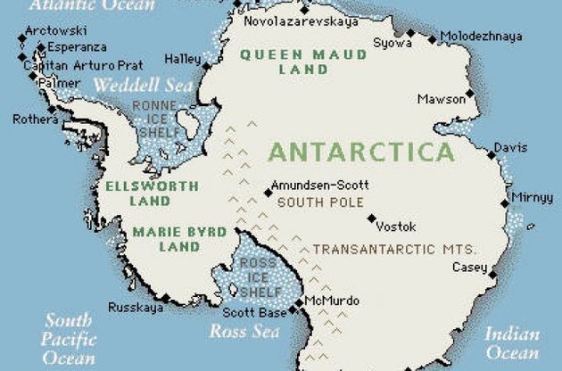 В Антарктиде под толщей льда обнаружили спящий вулкан