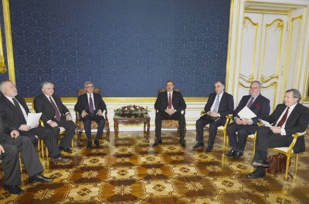 Ильхам Алиев и Серж Саргсян провели переговоры в Вене