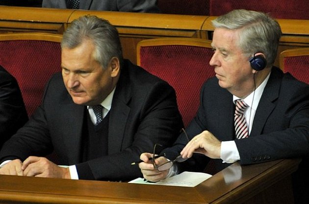 Кокс и Квасьневский прибыли в Раду, чтобы лично проследить за решением вопроса Тимошенко