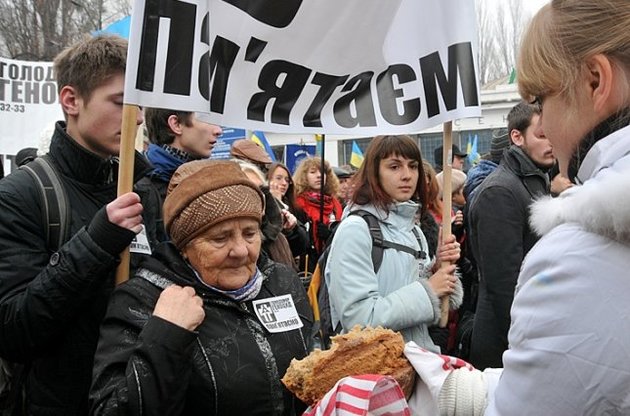 Украина отмечает 80-ю годовщину Голодомора